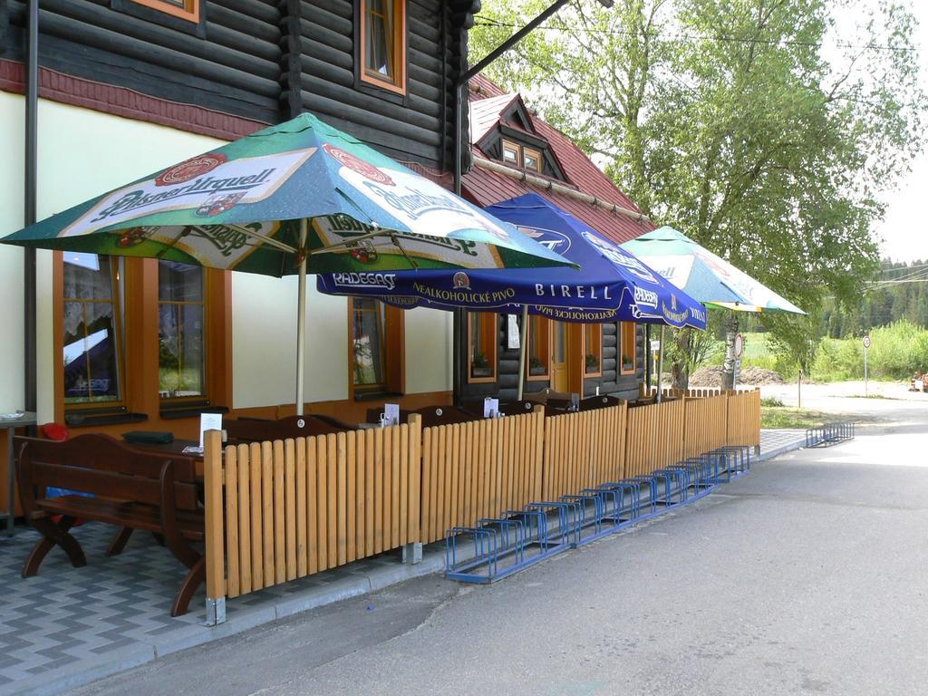 Penzion Pstruh Stožec Exteriör bild